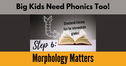 Teaching Prefixes and Suffixes: Morphology Matters!