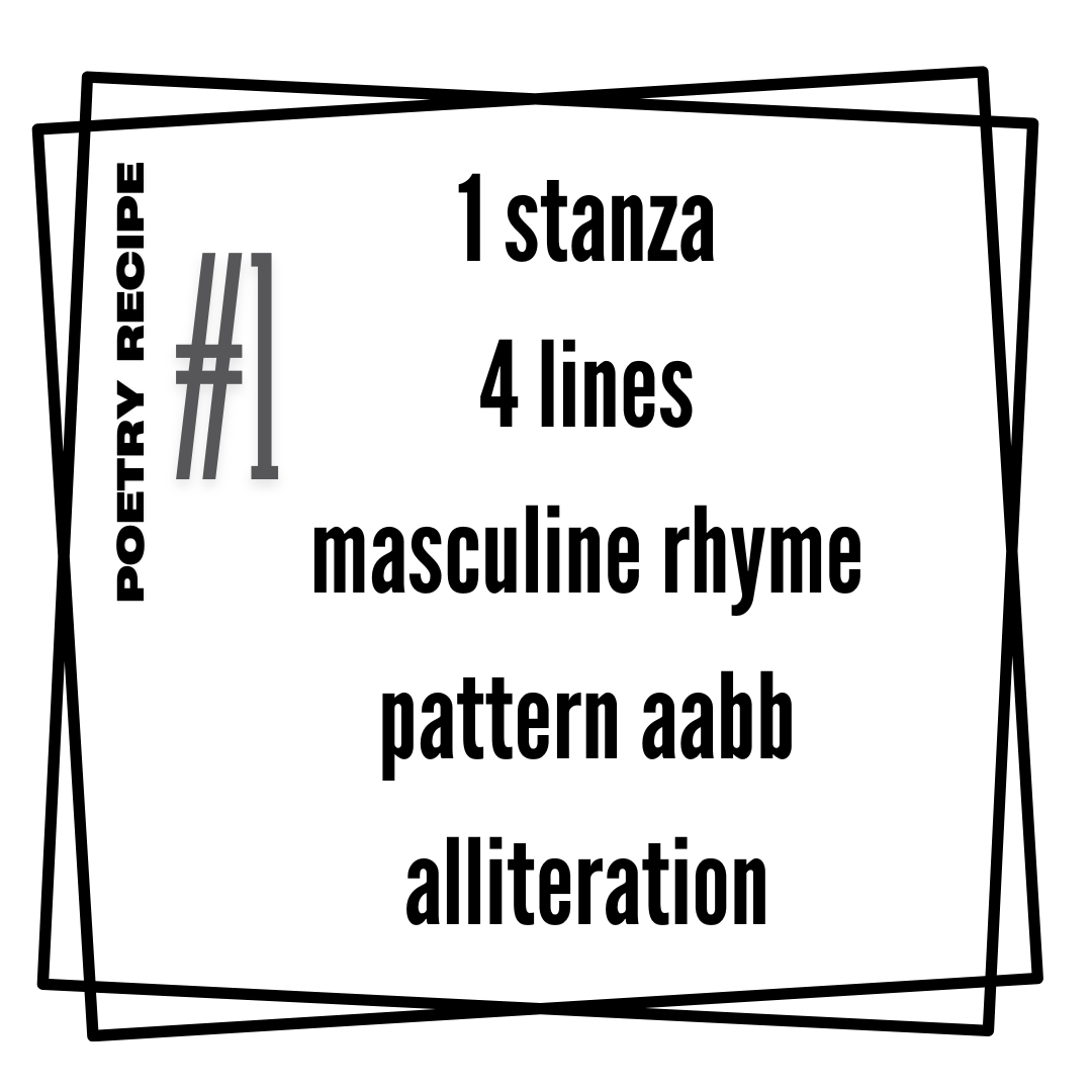 The Poetry Recipe Book Project