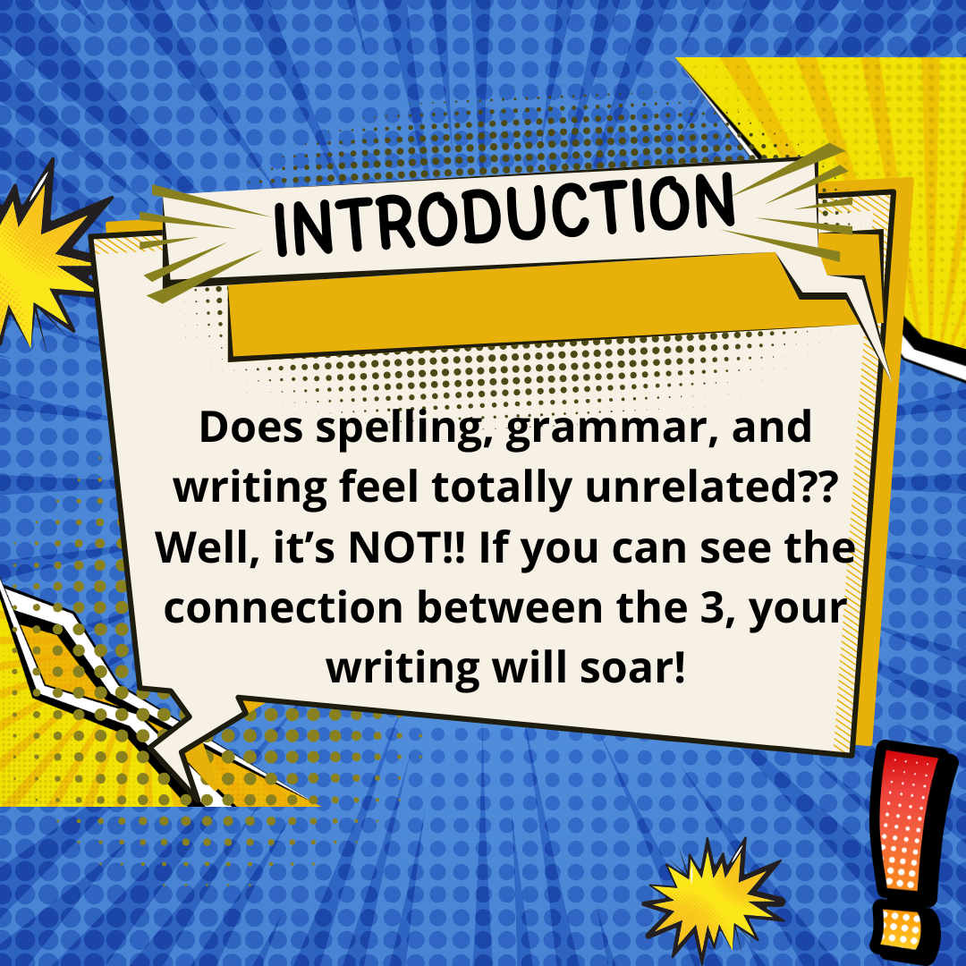Phonics + Grammar Writing Tasks
