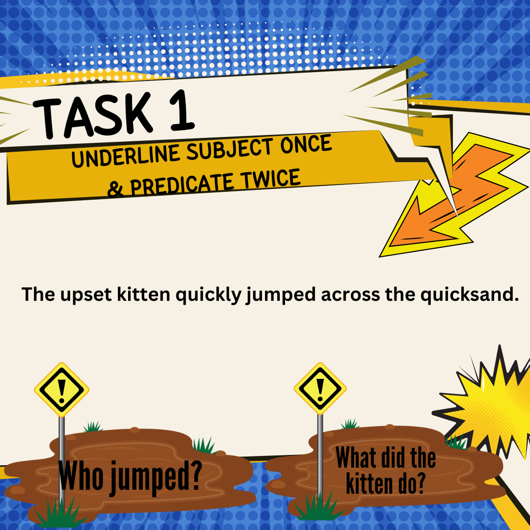 Phonics + Grammar Writing Tasks