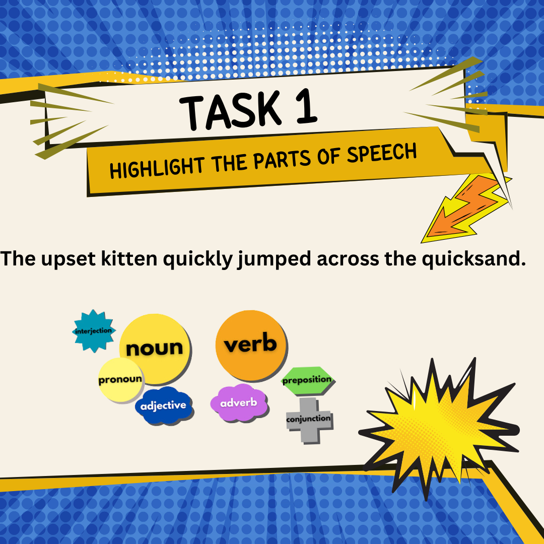 Phonics + Grammar Writing Tasks