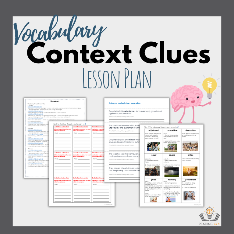 CLUNK Strategy- Vocabulary in Context