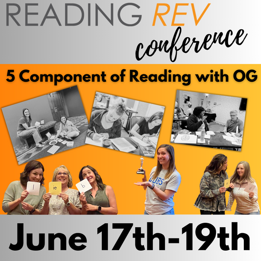 5 Components Of Reading With Orton Gillingham - LIVE
