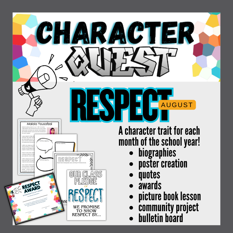 Character Quest- A Literacy Based Character Ed Program