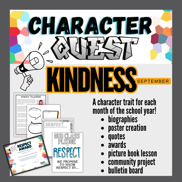 Character Quest- A Literacy Based Character Ed Program