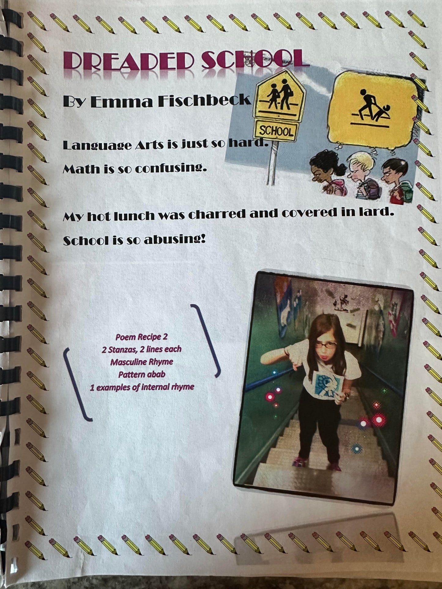 The Poetry Recipe Book Project