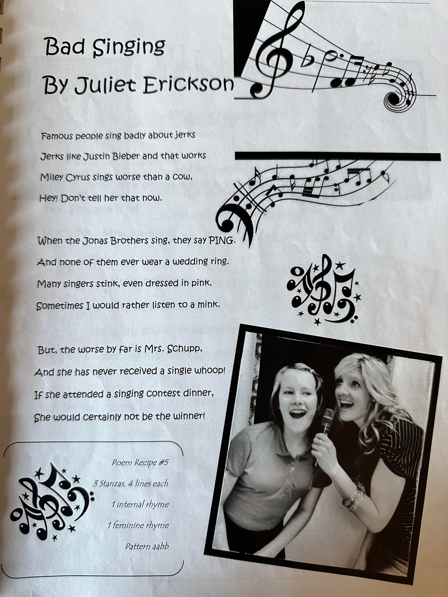 The Poetry Recipe Book Project