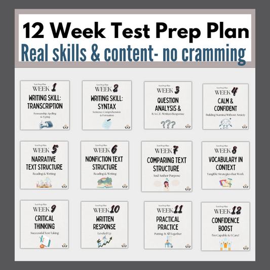 Complete 12 Week Test Prep Plan