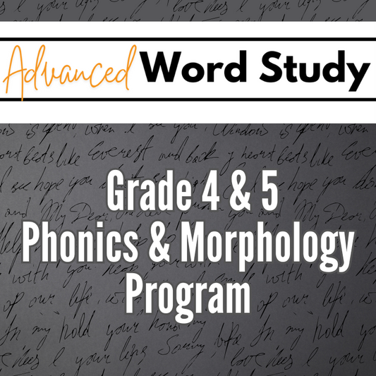 Advanced Word Study Program
