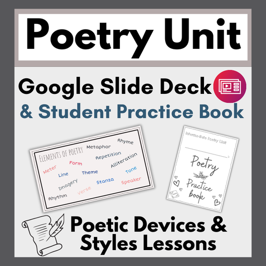 Complete Poetry Unit