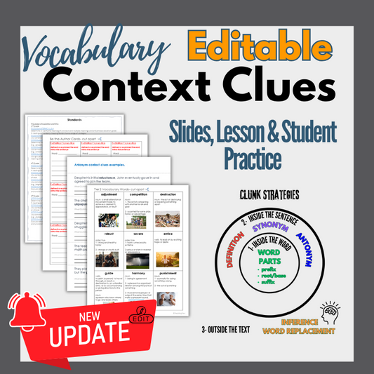 CLUNK Strategy- Vocabulary in Context