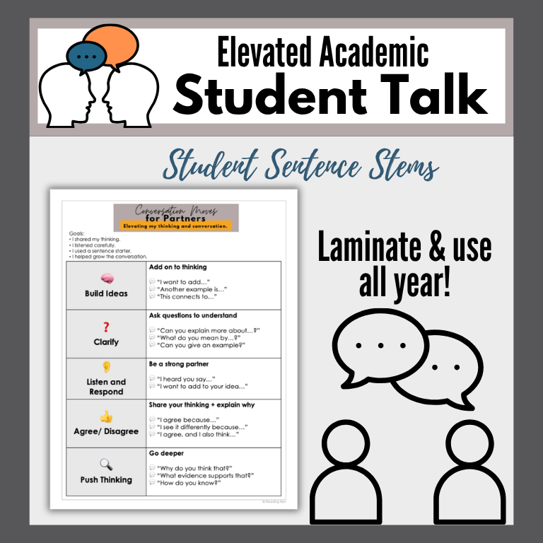 Elevate Student Talk! Rooted in Research