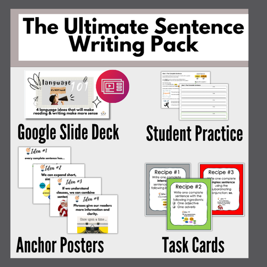 The Ultimate Sentence Writing Bundle
