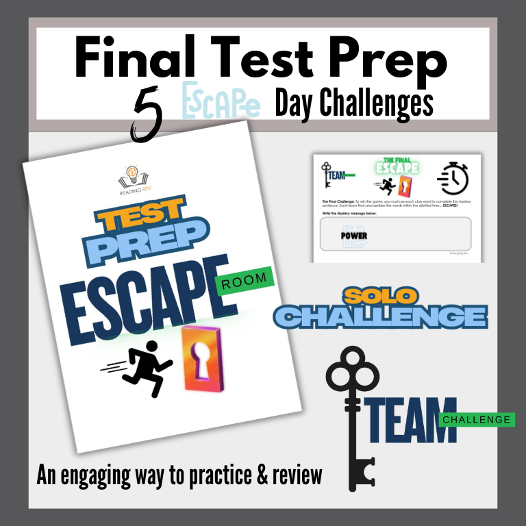 Test Prep Plan WEEK 11