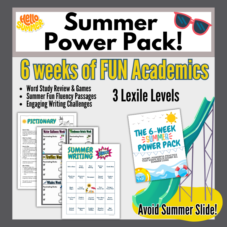 Summer Power Pack 3rd-5th Grade