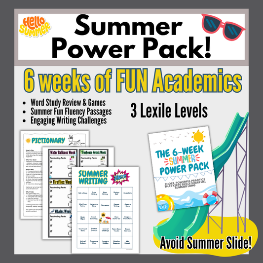 Summer Power Pack 3rd-5th Grade